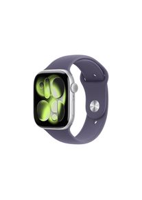 Apple, Smartwatch &raquo;Watch Series 11&laquo; ( ) Watch OS, silberfarben, &laquo;Digital-Crown&raquo; mit haptischem Feedback, Seitentaste, Doppeltipp Geste, Siri