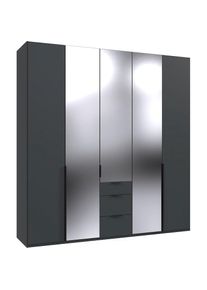 Drehtürenschrank »Mugano« mit langen oder kurzen Griffen aus Metall, in vielen Breiten, 208 oder 236 cm hoch, Made in Germany , wimex