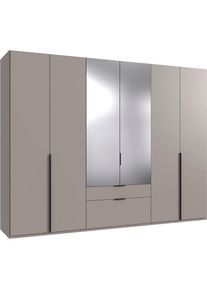 Drehtürenschrank »Mugano« mit langen oder kurzen Griffen aus Metall, in vielen Breiten, 208 oder 236 cm hoch, Made in Germany , wimex
