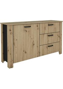 ByLiving , Sideboard »Faro« 1 Stk. tlg. moderne Kommode in verschiedenen Farben verfügbar, 140cm. , Das Sideboard ist mit einer pflegeleichten und...