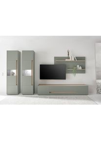 Inosign , Wohnwand »City/Giron, moderne Anbauwand, Komplettset in vielen Farben verfügbar« Set, 4 Stk. tlg. , Die Wohnwand ist aus...