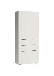 Hochschrank »Skara« mit drei variablen Einlegeböden , weiss , Inosign