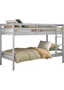 Lüttenhütt Etagenbett »Mora Bett Kinderbett Leiterbett Stockbett Holzbett Bestseller« 1 Stk. tlg. Teilbares Etagenbett aus Massivholz - (B/T/H): 100/208/140...