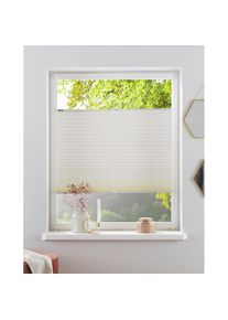 Plissee »DAHRA - in Crush-Optik« Lichtschutz ohne Bohren verspannt Fixmass, Bestseller mit über 5500 4,5-Sterne-Bewertungen, Klemmträger , beige ,...