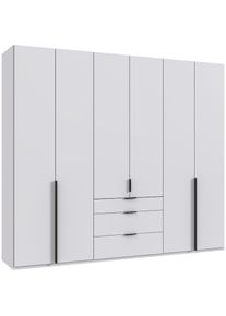 Drehtürenschrank »Mugano« mit langen oder kurzen Griffen aus Metall, in vielen Breiten, 208 oder 236 cm hoch, Made in Germany , wimex