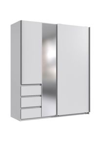 Schwebetürenschrank »Stade, B: 168cm, inkl. Spiegel und von aussen bedienbaren Schubladen« mit von aussen bedienbaren Schubkästen , wimex