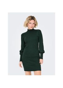 Only, Unisex, Only Strickkleid &raquo;ONLKATIA L/S DRESS KNT NOOS&laquo;, june bug, L, N-Gr, Pflegeleichtes Material: 50% Viskose, 27% Nylon, 23% Polyester