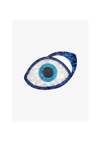 Solar Eclipse Spiegel Auge dunkelblau