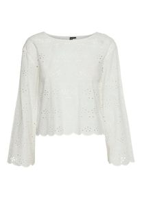 Pieces, Femmes Chemisier 'Armorine', blanc