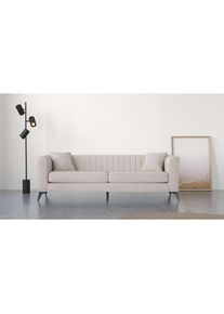 Home Affaire, Home Affaire 4-Sitzer &raquo;MATTHEW elegantes Designsofa, Masse B/T/H: 231/86/74 cm&laquo; XXL, Steppung im R&uuml;cken, lose Sitzkissen, incl 2. 