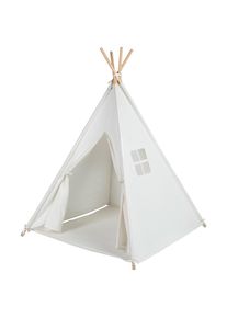 My Baby Lou Spielzelt , Creme , Holz, Textil , Kiefer , massiv , 120x154x120 cm , Fsc, AZO-frei, EN 71 , Spielzeug, Kinderzelte