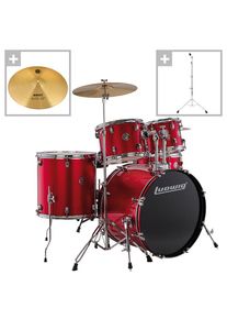 Ludwig Accent FUSE 20" Red Bundle Schlagzeug
