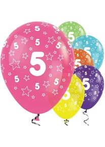 Amscan 25 ballons joyeux anniversaire 30cm