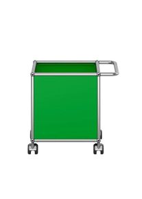 USM Haller Rollwagen / Aufbewahrungsbox Gr&uuml;n - QUICK SHIP
