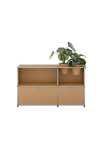 USM Haller Sideboard mit Klappt&uuml;ren und Pflanzeneinsatz Beige - QUICK SHIP