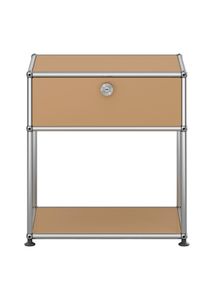 USM Haller Nachttisch mit offenem Fach Beige - QUICK SHIP