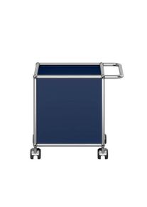 USM Haller Rollwagen / Aufbewahrungsbox Stahlblau - QUICK SHIP