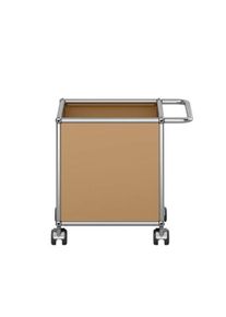 USM Haller Rollwagen / Aufbewahrungsbox Beige - QUICK SHIP