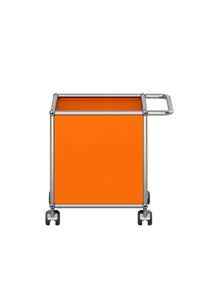 USM Haller Rollwagen / Aufbewahrungsbox Reinorange - QUICK SHIP