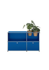 USM Haller Sideboard mit Klappt&uuml;ren und Pflanzeneinsatz Enzianblau - QUICK SHIP