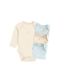 Cool Club, Garçons Barboteuse / body, beige clair / bleu clair