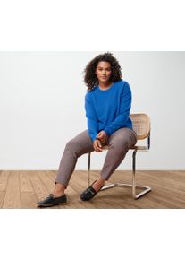 Tchibo - Pull en maille fine avec du cachemire - taille: XL - bleu