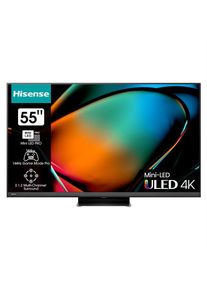 HISENSE , LED-Fernseher »55U8KQ« 139 cm/55 ′′ UHD , schwarz , VIDAA U6
