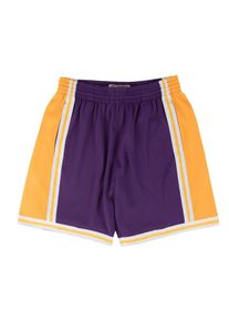 Mitchell & Ness Mitchell & Ness Sporthose 'Los Angeles Lakers' Herren Gr&ouml;&szlig;e S gelb / dunkellila / wei&szlig;