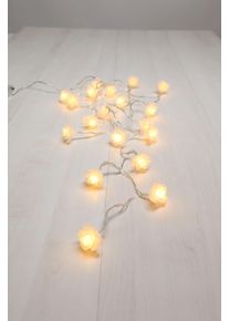 Globo VENUTO Lichterkette LED Wei&szlig;, 30-flammig