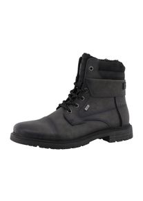 Tom Tailor, Hommes Bottines &agrave; lacets, noir