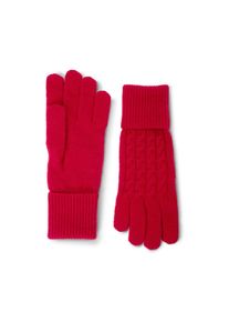 Tchibo - Gants en maille à motif torsadé - rouge