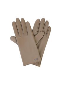 BOSS, Unisex, BOSS Lederhandschuhe &raquo;Gueen ME&laquo; mit Touch Tech Fingertips, open braun 247, 8,5, Handschuhe von BOSS Black Womenswear