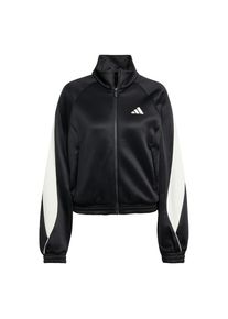 adidas Sportswear, Femmes Vestes d’entraînement 'Stadium', bleu foncé / blanc