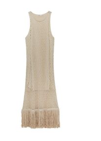 Pull&Bear Pull&Bear Kleid Damen, beige, Gr&ouml;&szlig;e S