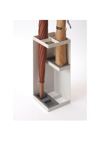 Schirmständer , Weiss , Metall , 11x30x11 cm , Garderobe, Schirmständer