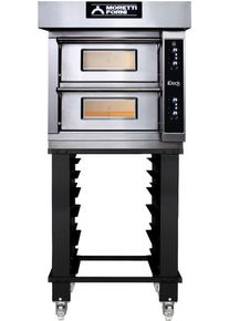 Nordcap Moretti Pizzaofen iDeck D 60.60 Digital Doppelkammer Pizzaofen 7 - 9 Pizzen | Flammkuchenofen | Lahmacun Ofen, Gastronomie-Bedarf
