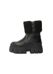Buffalo Stiefelette 'Gospher Fold' Damen Gr&ouml;&szlig;e 40 schwarz Winterschuhe