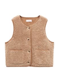 Mango Kids Weste 'CARAMEL' M&auml;dchen Gr&ouml;&szlig;e 152 hellbraun