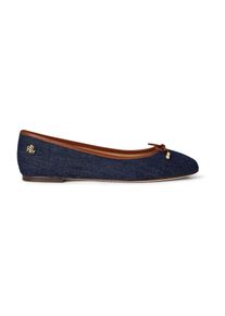 Lauren by Ralph Lauren Lauren Ralph Lauren Ballerina 'JAYNA' Damen Gr&ouml;&szlig;e 40 blue denim