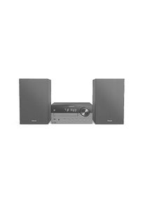 Philips, Stereoanlage &raquo;Micro-HiFi Anlage TAM4505M2/12&laquo; ( Digitalradio (DAB+) FM-Tuner ), schwarz, Unterst&uuml;tzt Bluetooth 5.4, DAB+/UKW-Radio, CD, USB, 