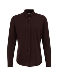 WE Fashion Hemd Herren, dunkelbraun, Größe M