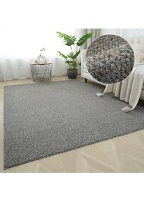Teppich »Lenni« rechteckig 10 mm Höhe Uni-Farben, kurzflor, waschbar, Wohnzimmer, Schlafzimmer , grau , s.Oliver , Obermaterial: 100% Polypropylen