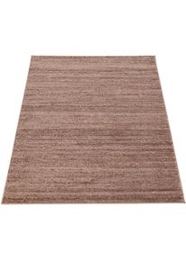 Teppich »ECE 900« rechteckig 14 mm Höhe Kurzflor, melierte Optik, ideal im Wohnzimmer & Schlafzimmer , beige , Paco Home , Obermaterial: 100%...