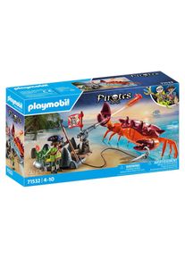 Playmobil , Spielbausteine »Pirates Kampf gegen die Riesenkrabbe 71532«