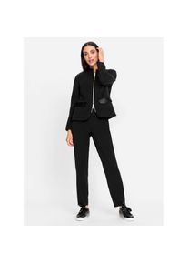 Heine, Unisex, Heine Hosenanzug, schwarz, 46, Normalgr&ouml;ssen, gewebte Qualit&auml;t