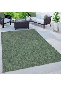 Teppich »Venezia« rechteckig 4 mm Höhe In- und Outdoor geeignet, Sisal-Optik, Wetterfest & UV-beständig , grün , Bruno Banani , Obermaterial: 100%...