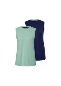 Tchibo - Sporttops - Damen - Gr. S - grün