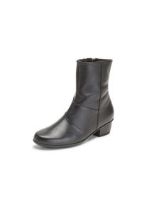 Peter Hahn Waldläufer - Stiefelette Haifi, schwarz, Gr. 40, Orthopädische Einlagen, Leder