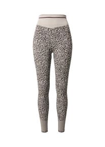 Only Play, Femmes Pantalon de sport 'ONPAJESSA', beige fonc&eacute; / gris fonc&eacute;