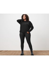 Tchibo - Pull en maille fine avec du cachemire - taille: S - noir